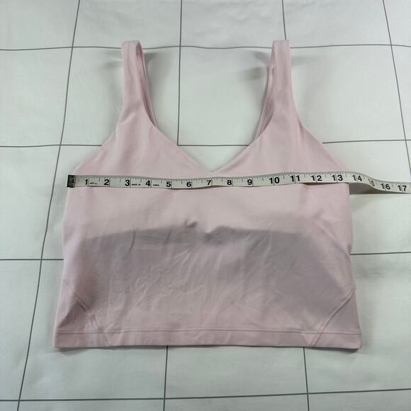 Lululemon Top Womens 8 Pink Align Tank Light Support Yoga Athletic Lounge Gym - Picture 7 of 8
